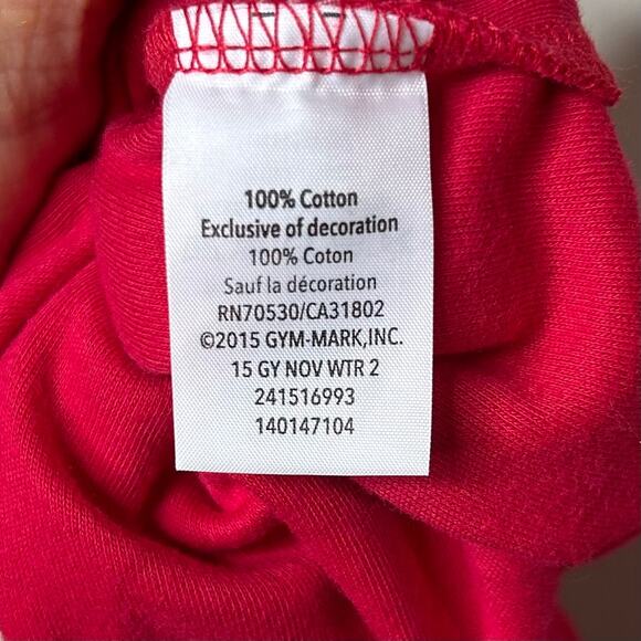 Gymboree "Be Merry & Bright" Red Bodysuit Size 6-12 Months NEW Christmas Holiday - Picture 9 of 9